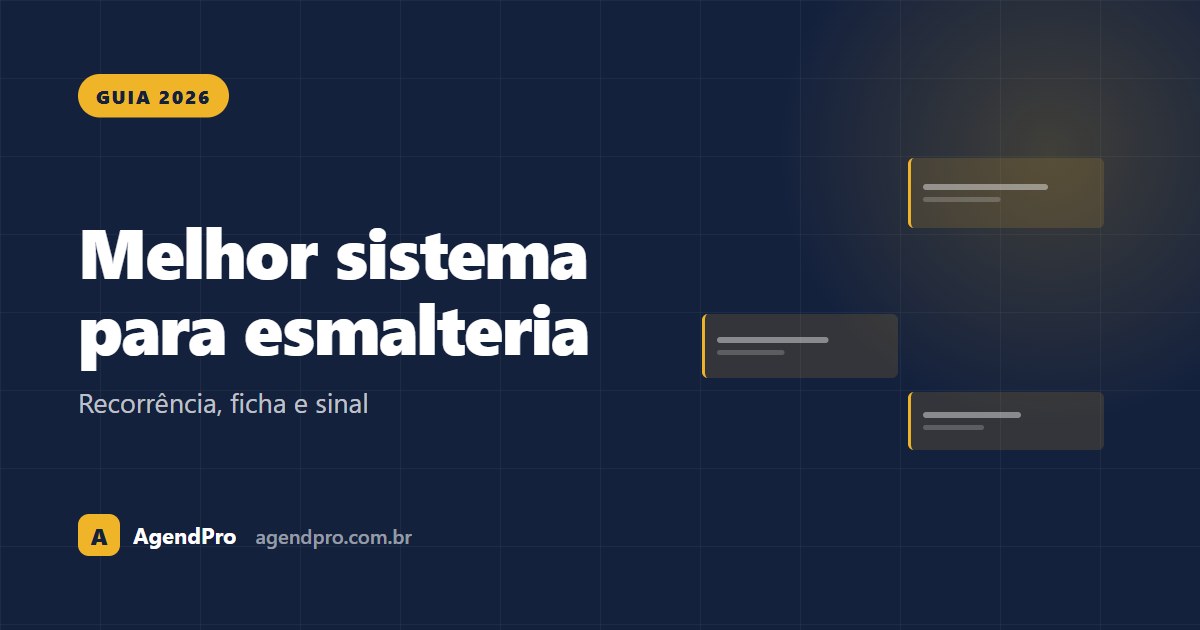 Melhor sistema para esmalteria e nail designer (guia 2026)